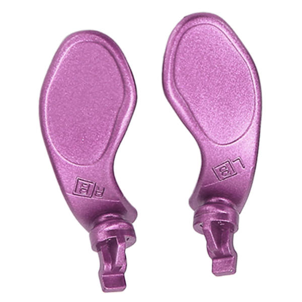 4 kpl Pelikonsolin Ohjainta Takaisin Melliset Vaihtopainikkeet PS5 Edge Ohjaimelle Violetti