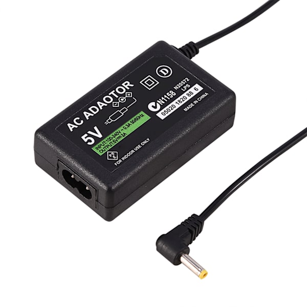 Vegglader AC-adapter strømforsyningskabel for PSP 1000/2000/3000 EU-kontakt