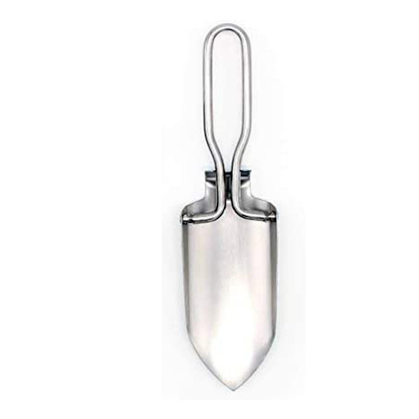 Mini håndspade i rustfritt stål, sammenleggbar spade, hageredskaper, blomsterjord, planter, graveverktøy, utendørs campingutstyr