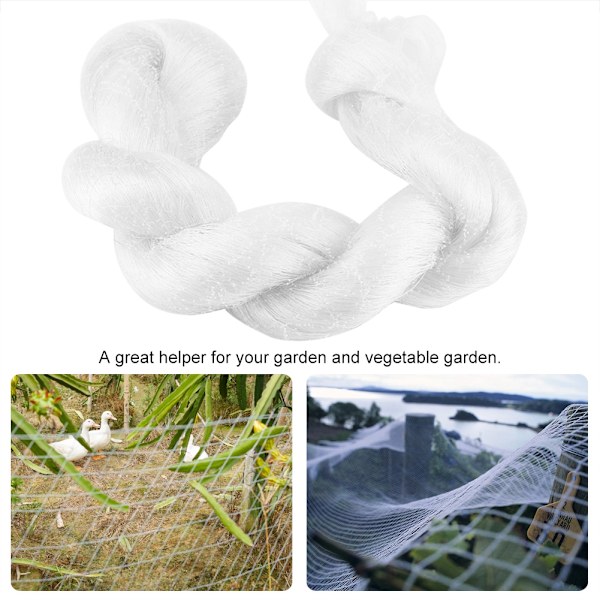 Trädgårdsnät för växtskydd - Fågelnät för frukt och grönsaker (2x3M)