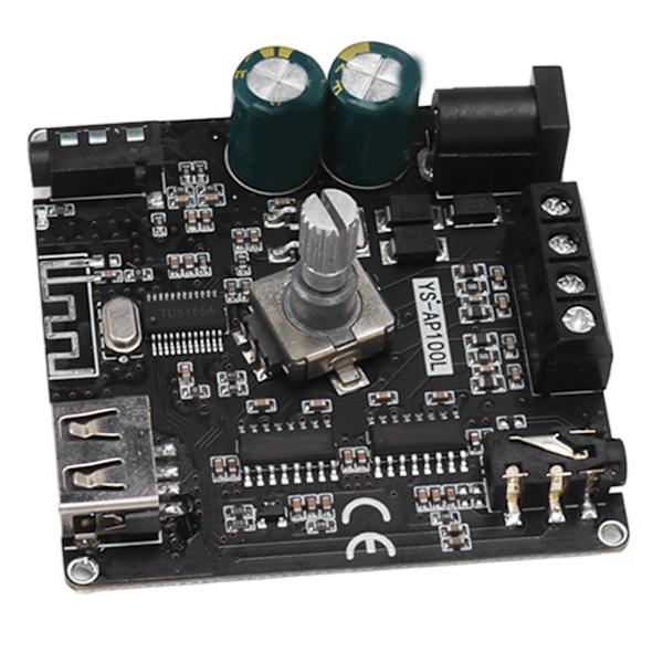 Stereo Bluetooth Digital Forsterkermodul Dobbeltkanaler APP-kontroll Lydforsterkerkort for Hjemmet