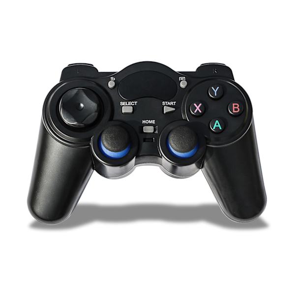 Trådlös Spelkontroll Känslig 2.4G Joystick-kontroll för Android TV-box Svart