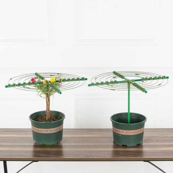 Blomsterställ i tre lager 28/35/40CM förpackningsstorlek 42*42*12CM