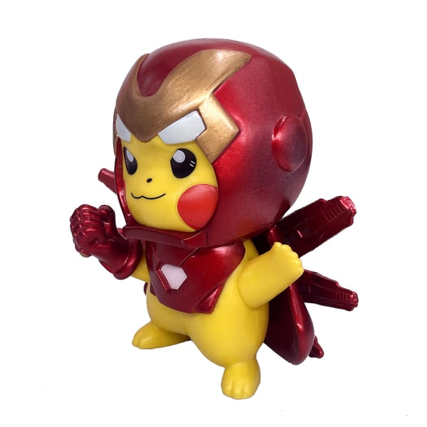 Pika Iron Man dukke, Superhelt, Cosplay Iron Man MK85, Thanos