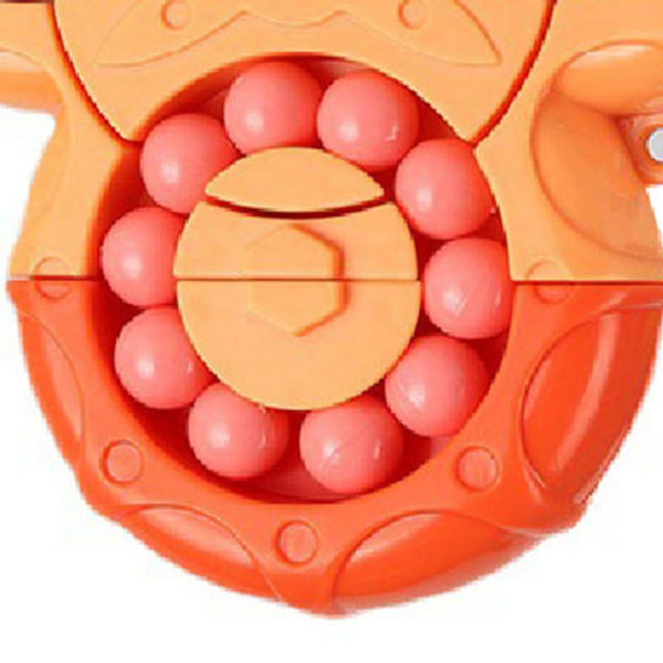 Roterande Pärlpussel Leksaker Utbildningsintelligensutveckling Intressant Rymd Imagination Barnleksak Orange Hexahedral Rotation Pussel Leksak