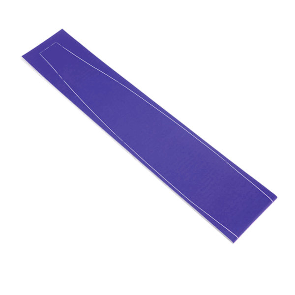 Midtskin for PS5-konsollen, ripesikker, integrert midtre stripe, klistremerke, konsollens midtre del, beskyttelsesstripe, film, lilla