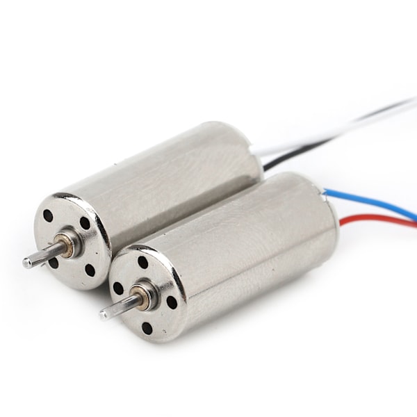 2 stk. 8520 motor hul kop 8,5x20mm 3~5V 0,15A Quadcopter børstet motor