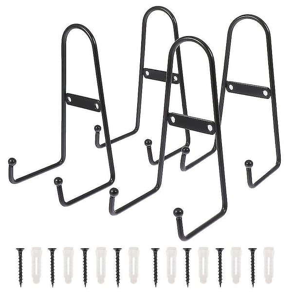 4 stk. metaldisplaystativ