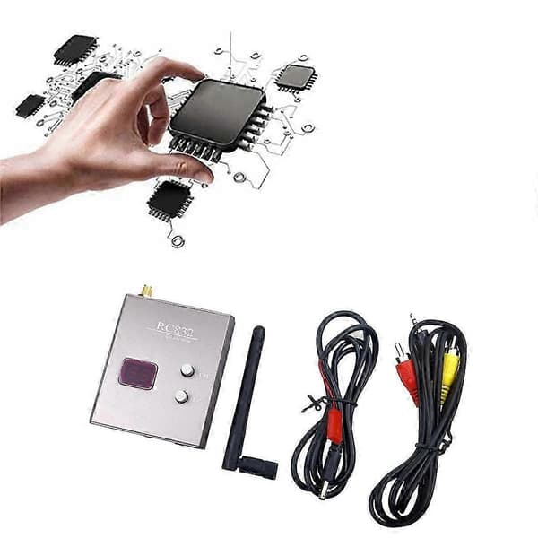 RC832 FPV-mottaker 5.8GHz 48CH RC832 AV-mottaker med antenne for FPV Multicopter RC Quadcopter