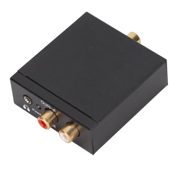 Digital til Analog Konverter Aluminiumlegering DAC med USB-strømkabel