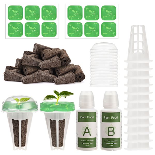 Hydroponisk havetilbehør plantepod sæt er velegnet til hydroponiske dyrkningssystemer som Aerogarden
