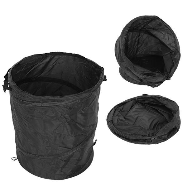 Bærbar Hagepose for Planteavfall, Sammenleggbar, Utendørs, Camping, Piknik, Søppelbeholder