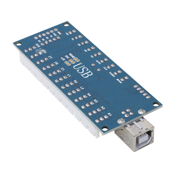 822B Enstaka DIY Arcad-Joystick-Tillbehörssats för Arcad/Fighting Hemspel USB-Set i Amerikansk Stil (Blå)