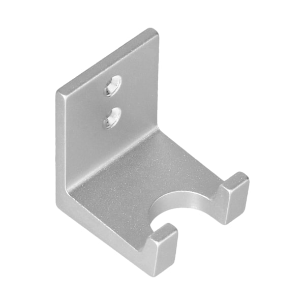Kaffetamperväggfäste i aluminiumlegering med viskos och perforerad design - Silverfärgad hållare för dubbla ändamål