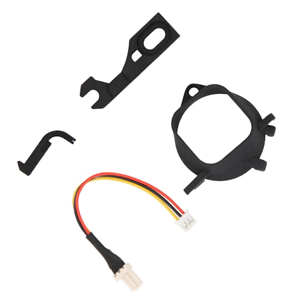 Konsolfläkt 3D-utskriftsfäste Kit Ersättningsmini Brushless Kyllfläktfäste för SEGA Dreamcast DC