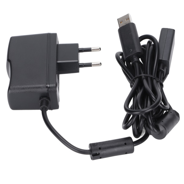USB til AC-adapter Høy følsomhet AC-adapter Konverter strømledning for Xbox 360 Kinect Sensor EU-plugg 100‑240V