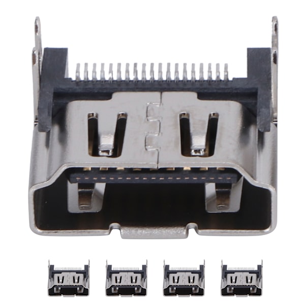 5 stk. Spilkonsol HDMI Stikkontakt Port Interface Connector Udskiftning til PS4 SLIM/PRO