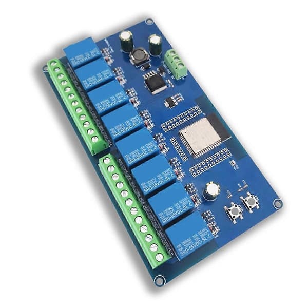 DC 5-30V Strømforsyning ESP32 WIFI Bluetooth Modul BLE Ottevejs Relæ ESP32-WROOM Sekundær Udvikling