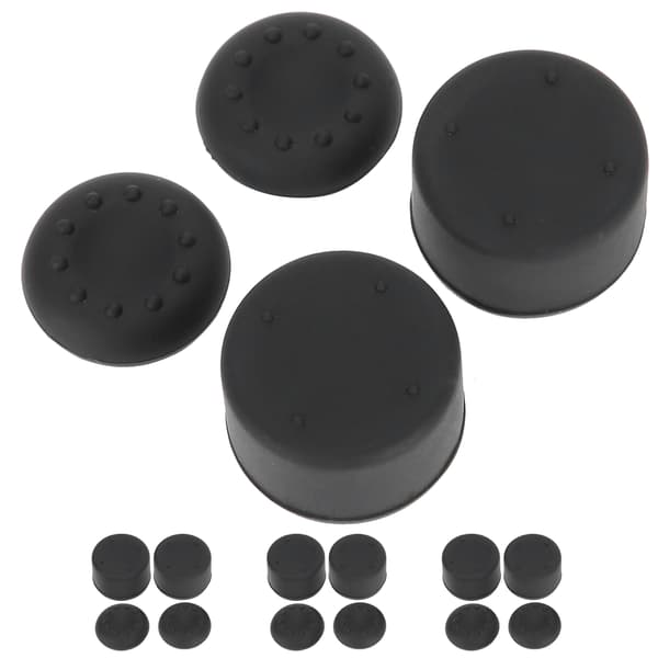 4 Sæt Silikone Tommelfinger Stick Grip Cover til PS4 PS5 Controller Joystick Hætte