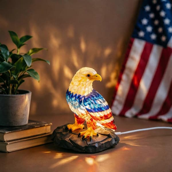 【02】Bordlampe Fo Lys Dekor Lampe