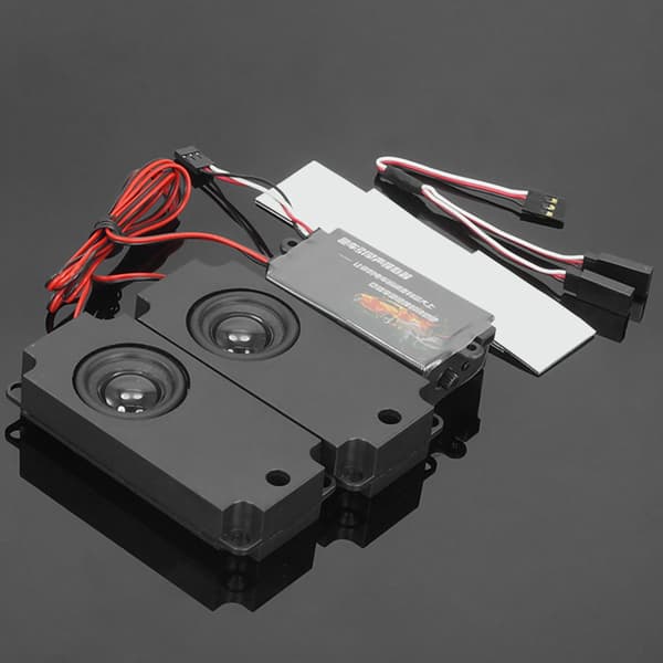Motorlydssimulator til 94123 1/10 skala RC bilmodel