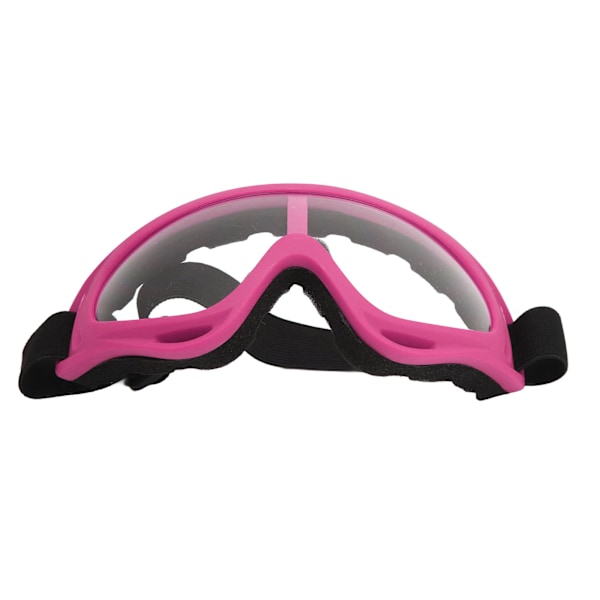 Justerbare rosa ramme skibriller med UV-beskyttelse, vindtette PC-klare linser for menn og kvinner - Perfekt for snowboard!