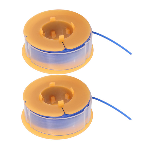 2 stk. Grasklipperspoletråd Nylon Trimmer Tilbehør Utskifting Passer for BOSCH ART 30 ART 30FA Blå