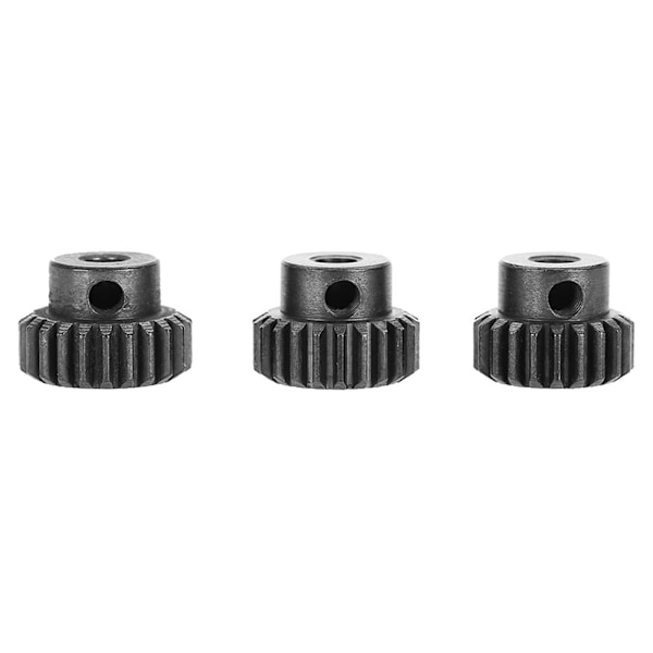48DP Motorväxelset i Kromstål (19T, 21T, 22T, 23T) för 1/10 RC-bilar - 3.175mm Axeldiameter