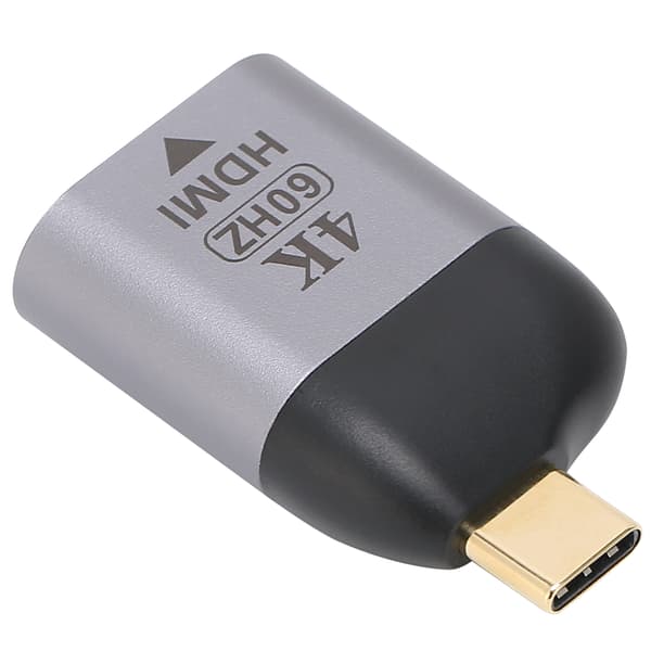Mini Type C til HDMI Hun Adapter til MacBook Pro 2019 2018 Galaxy S20 S10 Note10