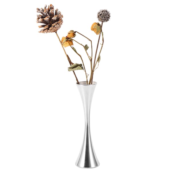 Moderne blomstervase i rustfrit stål til bryllupsbordsdekoration