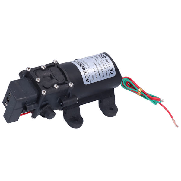 3308 Membranpumpe Selvsugende Sprøytepumpe for Hagevanning Bilvask 12V 70W