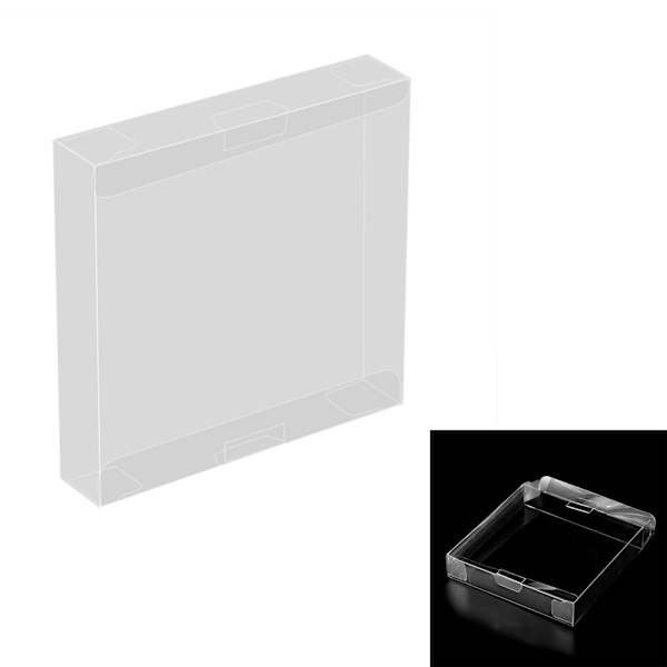 10 st Transparenta Patronfodral Skyddande Etui för Nintendo Game Boy GBA Boxade Spel