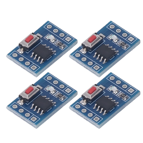 STC15W204S MCU Utviklingsmodul - 4 sett med mikrokontroller systemkort og elektroniske komponenter