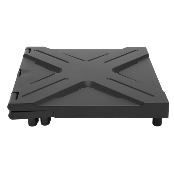 Spelkonsolens cover ABS dammtät cover med VR-infällbar förvaringsfästekrok för Xbox Series X Host Black