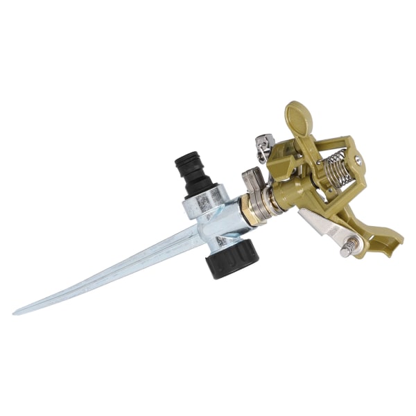 Automatisk Sprinkler 360° Rotasjon Vann Sprinkler Vanning Verktøy for Plen Hage Metall