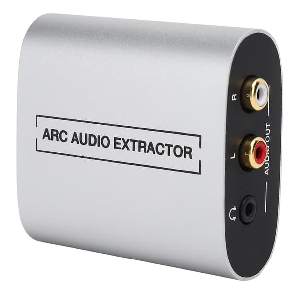 HDMI Audio Extractor Converter Digital ARC Decoder Sølv