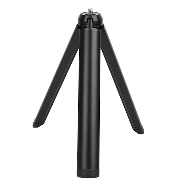 Mini Stativ i Aluminiumlegering, Robust Vikbart Stativ med 1/4' Skruv för Kamera Gimbal Tillbehör