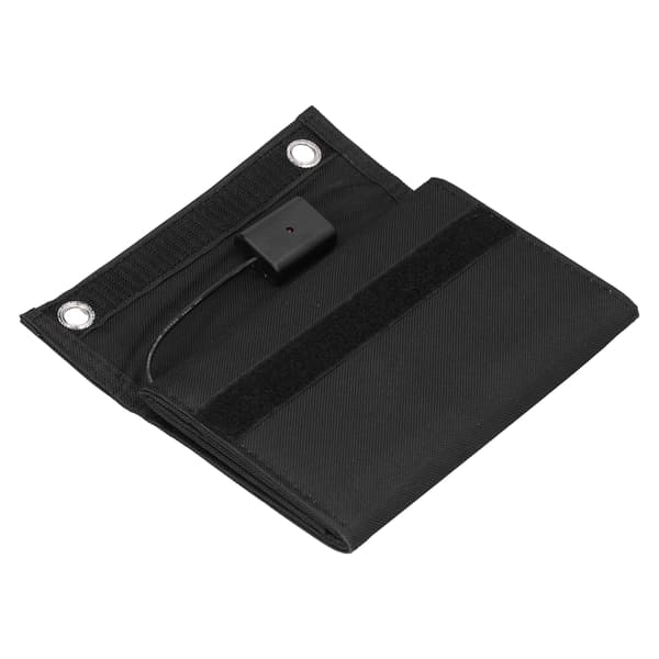 10W 5V USB Solpanel Foldbar Bærbar Polykrystallinsk Solcelleoplader til udendørs brug