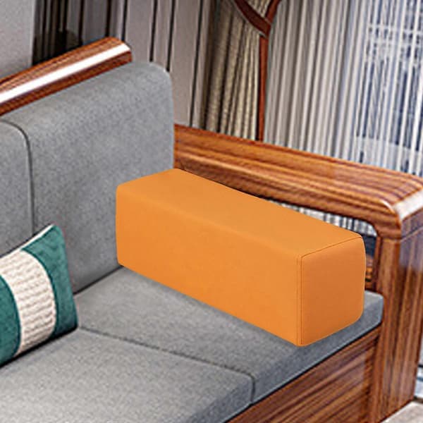【bt02】Sofa Armlene Pute Sofa Armlene med Avtakbart Vaskbart Putetrekk Korsrygg Orange