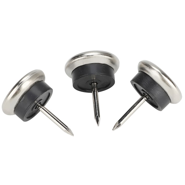 50 st Möbelspikar Tjocknade Soffa Stolsbensdynor för Golvskydd Hemtillbehör 22mm