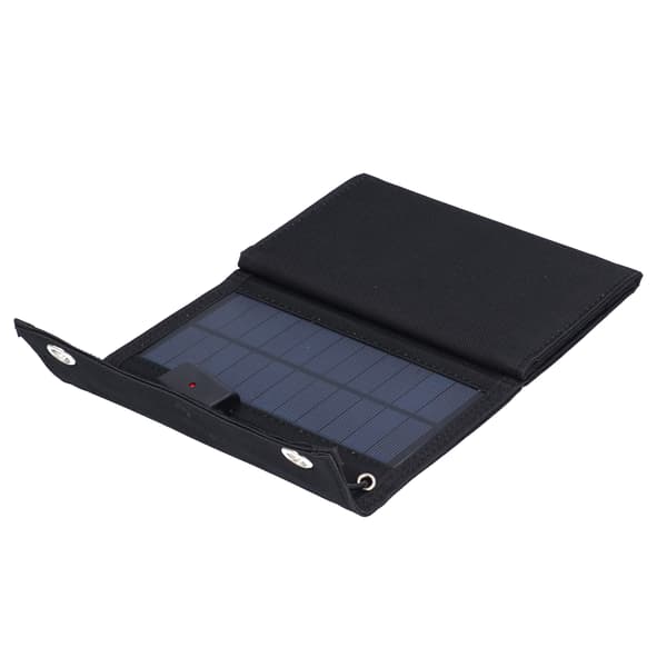 10W 5V USB Solpanel Foldbar Bærbar Polykrystallinsk Solcelleoplader til udendørs brug