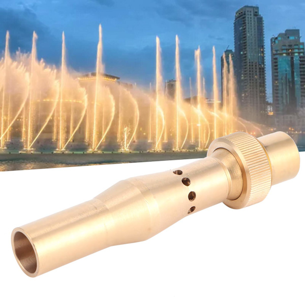 Naaraslangallinen suihkusuutin messinki monireikäinen kupliva sprinkleri puutarha-altaalle G1/2 20mm