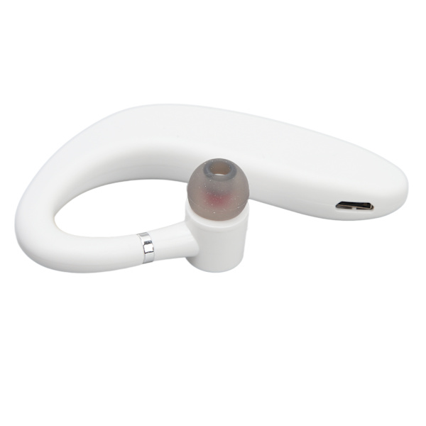 Bluetooth-kuuloke Langaton Yksikorvainen Kuuloke Ultra Alhainen Viive Handsfree Kuuloke USB-latauskaapelilla Ajamiseen Juoksuun Toimistoon Valkoinen
