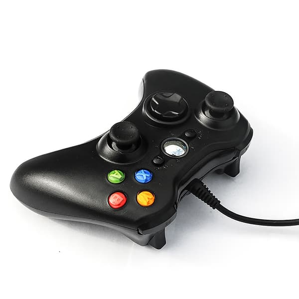 Universal Kablet Gaming Controller Gamepad Joystick til PC Laptop Android Sort