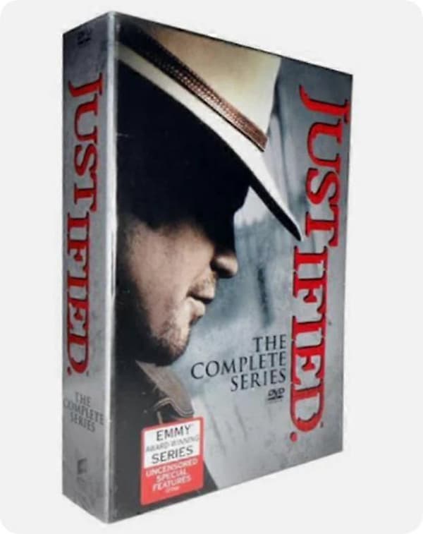 【02】JUSTIFIED: Den Komplette Serie Sæson 1-6 DVD 19-Disc