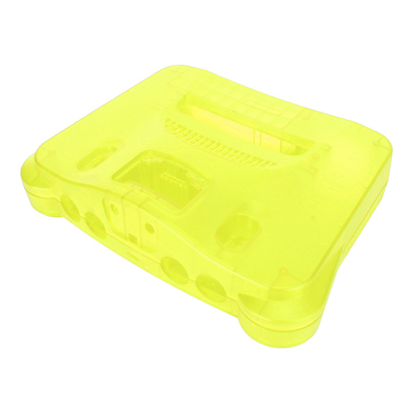 Etui for spillkonsoll - Retro ABS Robust Profesjonelt erstatningsskall for N64 Transparent Grønn