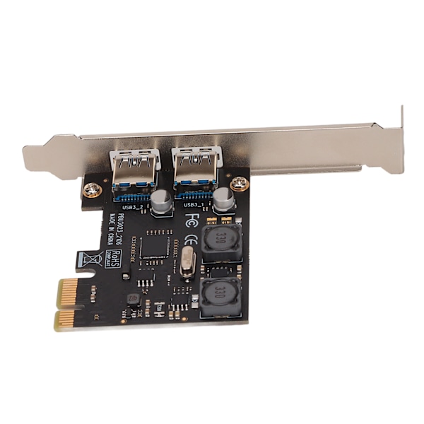 USB 3.0 PCIE Utvidelseskort 5Gbps Dataoverføring for Windows 7 8 10