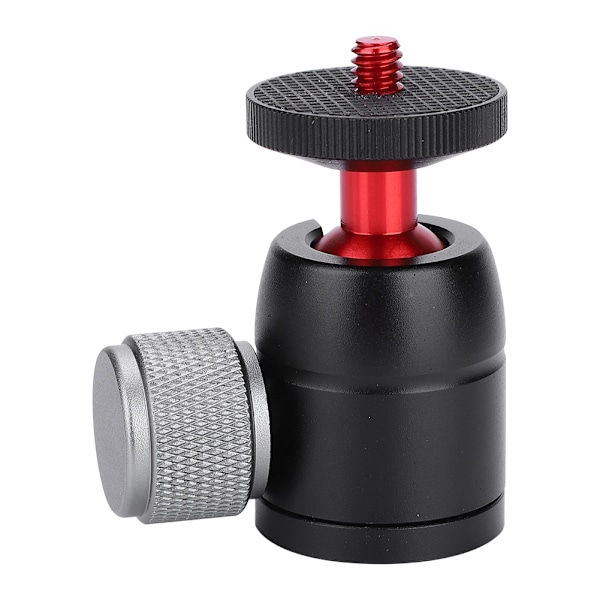 VELEDGE 360° Svängbart Mini Kulhuvud för Spegelreflexkameror & Telefoner - Aluminiumlegering med 1/4\" Skruvfäste
