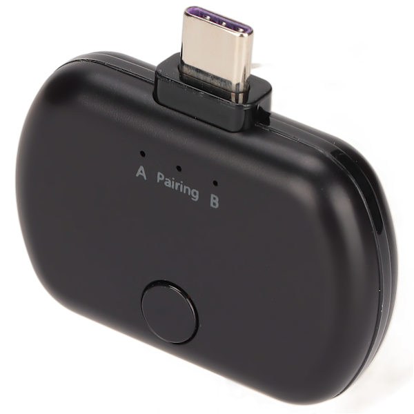 USB-C Bluetooth-sändaradapter 1 för 2 Snabbladdning Bluetooth 5.0 Sändare för PS4 PC