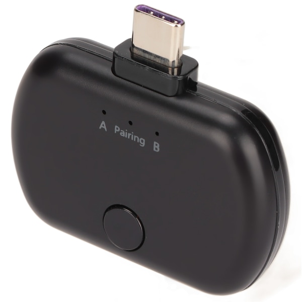 USB-C Bluetooth-senderadapter 1 til 2 Hurtig opladning Bluetooth 5.0 Sender til PS4 PC